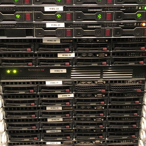 1FIRE Server Rack Front